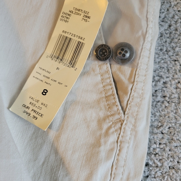 B2G1 3/$20 Ralph Lauren Cropped Khakis Size 8 - Picture 4 of 5